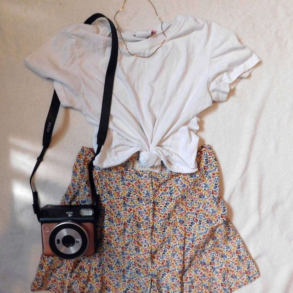 Simple White Vintage Tee